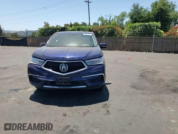 2020 Acura MDX Technology with VIN 5J8YD4H50LL027623, listed as a Copart auction lot 58595345 with 63,332 mi miles and Salvage title. Bid and sale history available at DreamBid. Image 14.