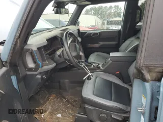 2022 Ford Bronco with VIN 1FMEE5BP0NLB66468, listed as a Copart auction lot 48975895 with 11,837 mi miles and Salvage Title. Bid and sale history available at carsss.com. Image 7.