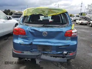 2017 Volkswagen Tiguan S with VIN WVGBV7AX1HK052098, listed as a Copart auction lot 51115295 with 53,906 mi miles and Salvage Title. Bid and sale history available at DreamBid. Image 6.
