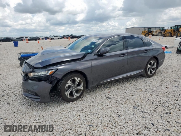 2019 Honda Accord EX-L with VIN 1HGCV2F59KA024048, listed as a Copart auction lot 62312285 with 63,510 mi miles and Salvage title. Bid and sale history available at DreamBid. Image 1.