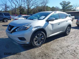 2018 Nissan Murano Platinum with VIN 5N1AZ2MG6JN136646, listed as a IAAI auction lot 41421280 with 123,667 mi miles. Bid and sale history available at carsss.com. Image 2.