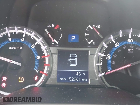 2014 Toyota 4Runner Limited with VIN JTEBU5JR4E5162629, listed as a IAAI auction lot 41265652 with 152,961 mi miles. Bid and sale history available at carsss.com. Image 15.