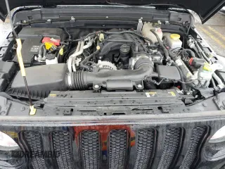 2022 Jeep Wrangler Unlimited Sahara with VIN 1C4HJXEGXNW211886, listed as a Copart auction lot 54877645 with 64,815 mi miles and Salvage title. Bid and sale history available at DreamBid. Image 12.