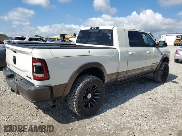 2021 Ram 2500 Longhorn with VIN 3C6UR5PL4MG520294, listed as a Copart auction lot 74426784 with 19,282 mi miles and Salvage title. Bid and sale history available at DreamBid. Image 3.