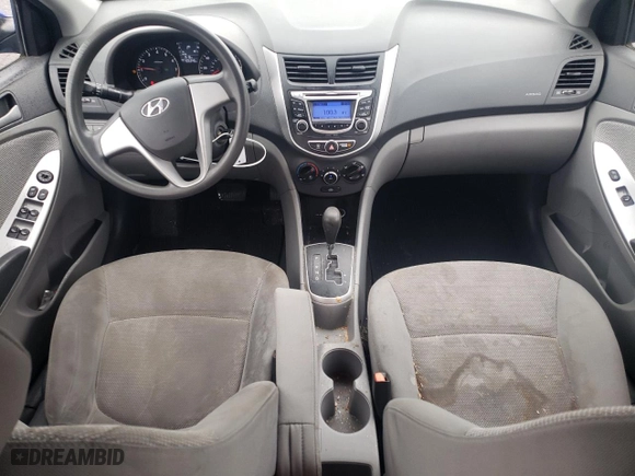 2013 Hyundai Accent GLS with VIN KMHCT4AE8DU554712, listed as a Copart auction lot 49398035 with 105,346 mi miles and Salvage Title. Bid and sale history available at carsss.com. Image 8.