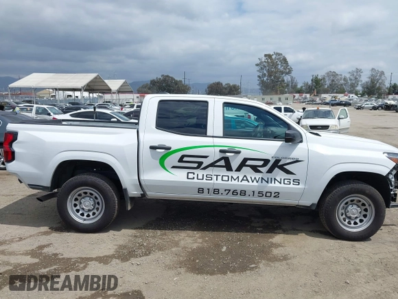 2024 Chevrolet Colorado 2WD Work Truck with VIN 1GCGSBEC9R1264543, listed as a IAAI auction lot 42034900 with 5,810 mi miles and . Bid and sale history available at DreamBid. Image 14.