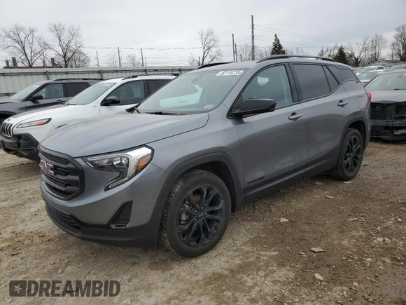 2021 GMC Terrain SLE with VIN 3GKALTEV5ML324771, listed as a Copart auction lot 52115735 with 71,846 mi miles and Clean Title. Bid and sale history available at carsss.com. Image 1.