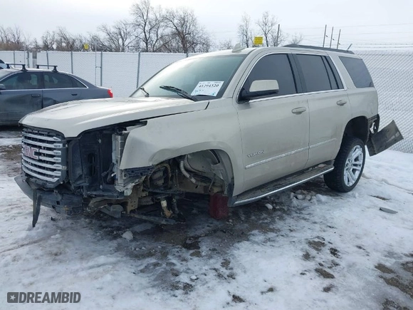 2017 GMC Yukon SLT with VIN 1GKS2BKC3HR341698, listed as a IAAI auction lot 41294320 with 1 mi miles. Bid and sale history available at carsss.com. Image 2.