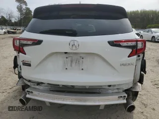 2020 Acura RDX w/A-Spec Pkg with VIN 5J8TC1H65LL017352, listed as a Copart auction lot 51107015 with 75,433 mi miles and Salvage Title. Bid and sale history available at carsss.com. Image 7.
