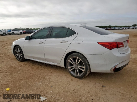 2020 Acura TLX Technology with VIN 19UUB2F48LA001074, listed as a Copart auction lot 60407085 with 49,779 mi miles and Clean title. Bid and sale history available at DreamBid. Image 2.