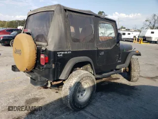 1995 Jeep Wrangler S with VIN 1J4FY19P0SP266468, listed as a Copart auction lot 74011814 with 269,912 mi miles and Salvage Title. Bid and sale history available at carsss.com. Image 3.