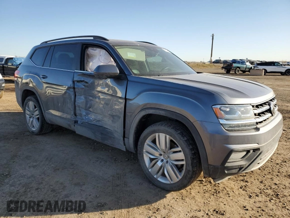 2020 Volkswagen Atlas SE z VIN 1V2WP2CA2LC501673, wystawiony jako Copart lot #52614895 z przebiegiem 91 535 mil mil oraz Szkoda całkowita • Salvage title. Historia ofert i sprzedaży dostępna na DreamBid. Obrazek 4.