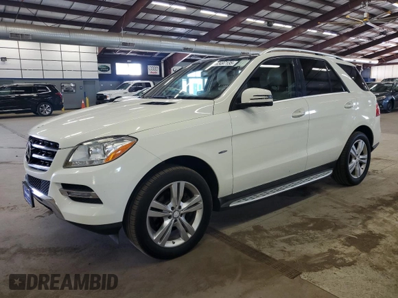 2012 Mercedes-Benz M 350 with VIN 4JGDA5HB5CA037038, listed as a Copart auction lot 63497135 with 181,471 mi miles and Clean title. Bid and sale history available at DreamBid. Image 1.