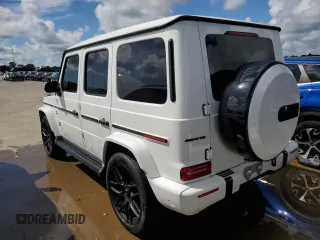2020 Mercedes-Benz G 63 AMG with VIN W1NYC7HJ7LX350245, listed as a Copart auction lot 73825884 with 20,501 mi miles and Salvage Title. Bid and sale history available at DreamBid. Image 2.