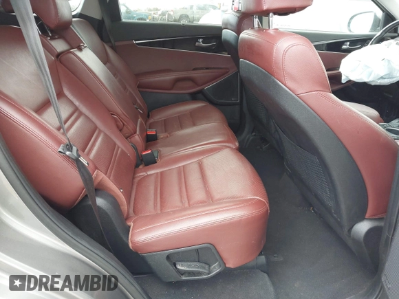 2018 Kia Sorento SX with VIN 5XYPKDA53JG424729, listed as a IAAI auction lot 41914859 with 105,522 mi miles and . Bid and sale history available at carsss.com. Image 8.