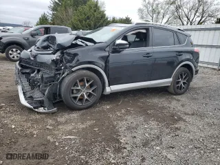 2016 Toyota RAV4 SE with VIN JTMJFREV9GJ057751, listed as a Copart auction lot 51967475 with 0 mi miles and Salvage Title. Bid and sale history available at carsss.com. Image 1.