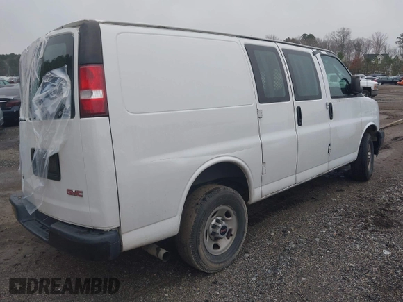 2019 GMC Savana Cargo z VIN 1GTW7AFG0K1187642, wystawiony jako IAAI lot #41505063 z przebiegiem 103 846 mil mil oraz . Historia ofert i sprzedaży dostępna na DreamBid. Obrazek 4.