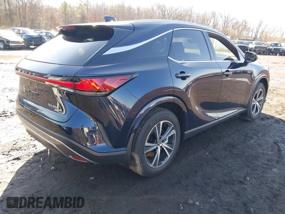 2024 Lexus RX with VIN 2T2BAMCA0RC073207, listed as a IAAI auction lot 41137585 with 6,910 mi miles. Bid and sale history available at carsss.com. Image 4.
