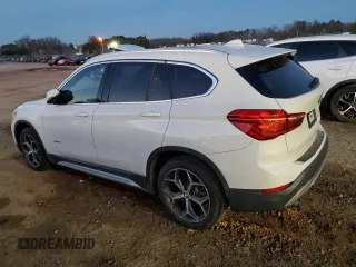 2017 BMW X1 sDrive28i with VIN WBXHU7C37H5H34418, listed as a Copart auction lot 47982795 with 67,980 mi miles and Salvage Title. Bid and sale history available at carsss.com. Image 2.