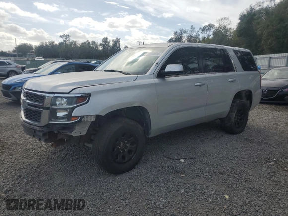 2015 Chevrolet Tahoe z VIN 1GNSK3EC3FR305401, wystawiony jako Copart lot #80819994 z przebiegiem Nie podano mil oraz Szkoda całkowita • Salvage title. Historia ofert i sprzedaży dostępna na DreamBid. Obrazek 1.