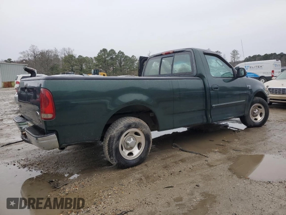 2002 Ford F-150 XL with VIN 1FTRF17W42NB09833, listed as a Copart auction lot 44682545 with 0 mi miles and Salvage Title. Bid and sale history available at carsss.com. Image 3.