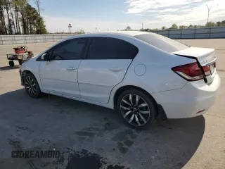 2015 Honda Civic Sedan EX-L with VIN 19XFB2F91FE211892, listed as a Copart auction lot 50780315 with 138,173 mi miles and Salvage Title. Bid and sale history available at carsss.com. Image 2.