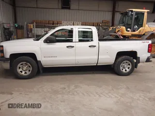 2014 Chevrolet Silverado 1500 Work Truck with VIN 1GCVKPEHXEZ182977, listed as a IAAI auction lot 41793244 with 135,879 mi miles and . Bid and sale history available at DreamBid. Image 14.