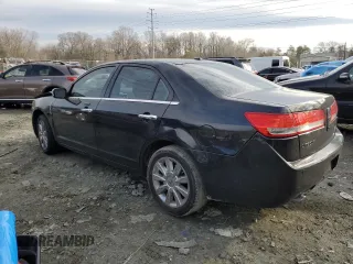 2011 Lincoln MKZ with VIN 3LNHL2GC8BR768314, listed as a Copart auction lot 57201675 with 250,784 mi miles and Non repairable. Bid and sale history available at DreamBid. Image 2.