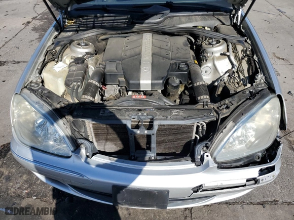 2006 Mercedes-Benz S-Class 3.7L with VIN WDBNF67J56A481922, listed as a Copart auction lot 76419024 with 149,397 mi miles and Salvage Title. Bid and sale history available at carsss.com. Image 11.