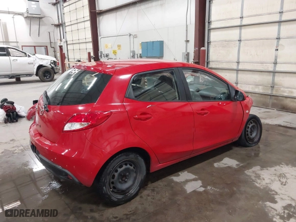 2012 Mazda Mazda2 Sport with VIN JM1DE1KZ9C0144882, listed as a IAAI auction lot 41985337 with 1 mi miles. Bid and sale history available at carsss.com. Image 4.