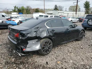 2014 Lexus GS 350 with VIN JTHBE1BL2E5039432, listed as a Copart auction lot 51610405 with 175,702 mi miles and Salvage Title. Bid and sale history available at carsss.com. Image 3.