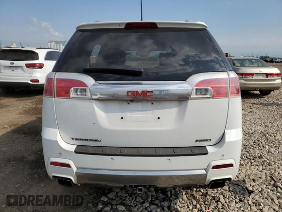 2013 GMC Terrain Denali z VIN 2GKFLZE39D6122396, wystawiony jako Copart lot #56058305 z przebiegiem 123 858 mil mil oraz Szkoda całkowita • Salvage title. Historia ofert i sprzedaży dostępna na DreamBid. Obrazek 6.