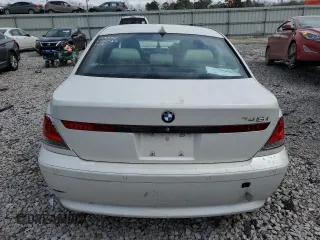 2004 BMW 7 Series 745i with VIN WBAGL63444DP70074, listed as a Copart auction lot 45068004 with Not Provided miles and Salvage Title. Bid and sale history available at DreamBid. Image 6.