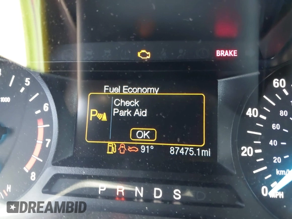 2020 Ford Edge SE with VIN 2FMPK4G97LBB42719, listed as a IAAI auction lot 42580013 with 87,475 mi miles and . Bid and sale history available at DreamBid. Image 7.