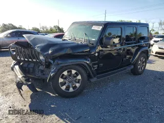 2020 Jeep Wrangler Unlimited North with VIN 1C4HJXEN5LW240577, listed as a Copart auction lot 61217465 with 43,965 mi miles and Non repairable. Bid and sale history available at DreamBid. Image 1.