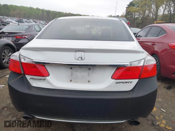2014 Honda Accord Sport with VIN 1HGCR2F56EA191623, listed as a IAAI auction lot 41922015 with 173,927 mi miles and . Bid and sale history available at carsss.com. Image 16.