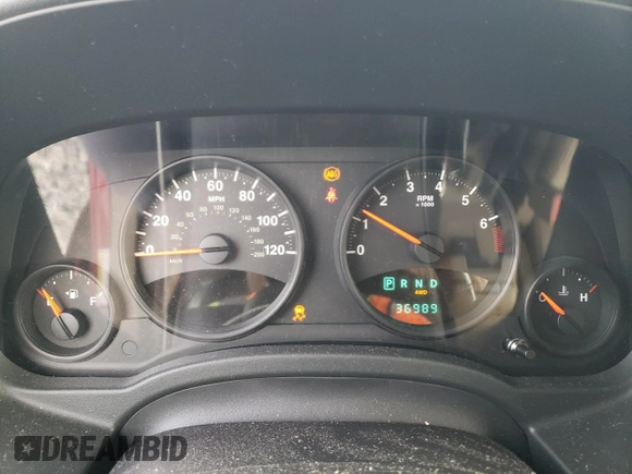 2012 Jeep Patriot Latitude with VIN 1C4NJRFB8CD604117, listed as a Copart auction lot 53499215 with 36,989 mi miles and Clean Title. Bid and sale history available at carsss.com. Image 9.