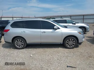 2015 Nissan Pathfinder SV with VIN 5N1AR2MN6FC607826, listed as a IAAI auction lot 42357176 with 176,280 mi miles and . Bid and sale history available at DreamBid. Image 13.