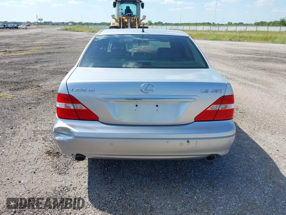 2005 Lexus LS 430 with VIN JTHBN36F955001986, listed as a IAAI auction lot 34319638 with 102,516 mi miles. Bid and sale history available at carsss.com. Image 15.