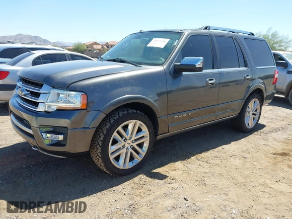 2017 Ford Expedition Platinum z VIN 1FMJU1MT5HEA25988, wystawiony jako IAAI lot #42577390 z przebiegiem 185 037 mil mil oraz . Historia ofert i sprzedaży dostępna na DreamBid. Obrazek 19.