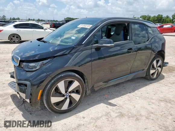 2018 BMW i3 with VIN WBY7Z4C57JVD95738, listed as a Copart auction lot 61080315 with Not provided miles and Salvage title. Bid and sale history available at DreamBid. Image 1.