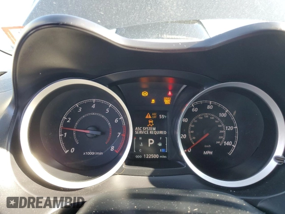 2010 Mitsubishi Lancer GTS with VIN JA32U8FW8AU031934, listed as a Copart auction lot 51247365 with 122,500 mi miles and Salvage Title. Bid and sale history available at carsss.com. Image 9.