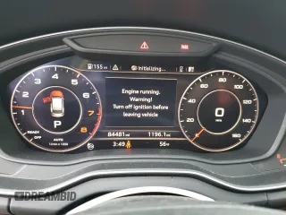 2018 Audi Q5 Premium Plus with VIN WA1BNAFY7J2004009, listed as a Copart auction lot 52826485 with 84,481 mi miles and Salvage Title. Bid and sale history available at carsss.com. Image 9.