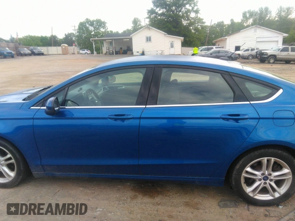 2018 Ford Fusion SE with VIN 3FA6P0HD1JR186717, listed as a IAAI auction lot 42076519 with 141,478 mi miles and . Bid and sale history available at DreamBid. Image 14.