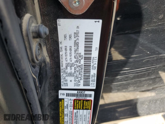 2015 Toyota Tundra SR5 with VIN 5TFDY5F1XFX483181, listed as a Copart auction lot 57321825 with Not provided miles and Salvage title. Bid and sale history available at DreamBid. Image 12.
