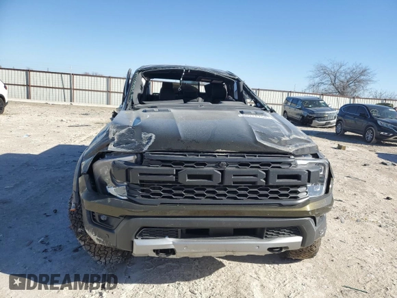 2024 Ford Ranger Raptor with VIN 1FTER4LR0RLE63278, listed as a Copart auction lot 86974754 with 1,018 mi miles and Non Repairable. Bid and sale history available at carsss.com. Image 5.