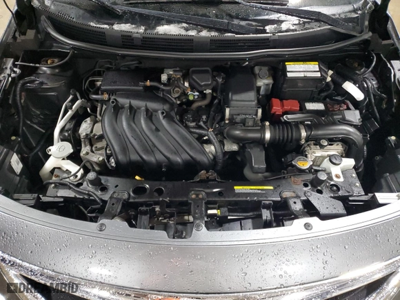 2016 Nissan Versa S Plus with VIN 3N1CN7AP0GL898358, listed as a Copart auction lot 85891614 with 55,156 mi miles and Salvage Title. Bid and sale history available at carsss.com. Image 11.