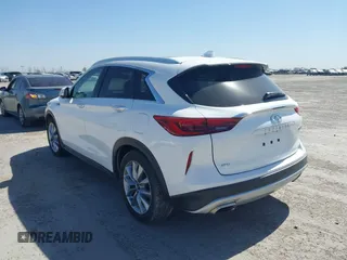 2020 Infiniti QX50 ESSENTIAL with VIN 3PCAJ5M32LF103266, listed as a IAAI auction lot 41822904 with 39,834 mi miles. Bid and sale history available at carsss.com. Image 3.