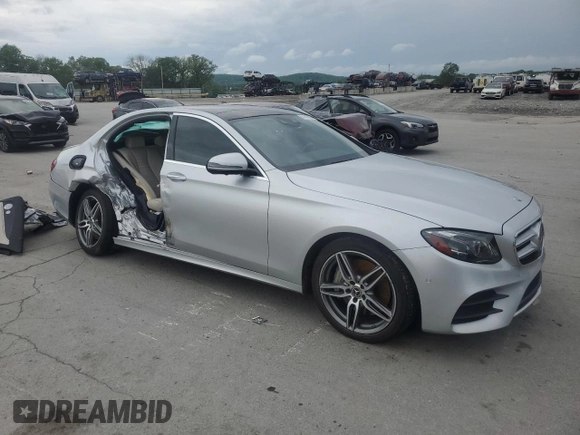 2020 Mercedes-Benz E 450 with VIN W1KZF6JB5LA842314, listed as a Copart auction lot 54440385 with 40,233 mi miles and Salvage Title. Bid and sale history available at DreamBid. Image 4.