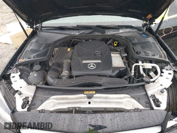 2018 Mercedes-Benz C 300 with VIN WDDWF4KB9JR397046, listed as a IAAI auction lot 41967797 with 95,463 mi miles and . Bid and sale history available at DreamBid. Image 10.